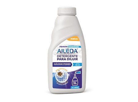  DETERGENTE LIQUIDO  500 ML AILEDA AZUL DILUIBLE 3L 