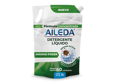  DETERGENTE LIQUIDO 3 LT AILEDA DOYPACK FRESH 