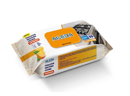  TOALLA DESENGRASANTE COCINA 50 UND AILEDA NARANJA 