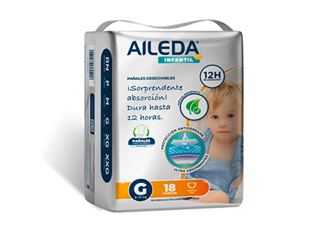  PANAL AILEDA G X 18 UN NI�O 