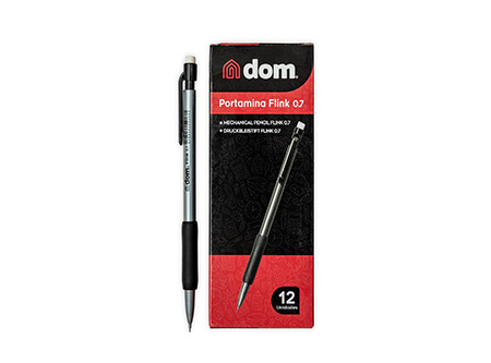  PORTAMINA 0.7MM DOM FLINK GRIS 
