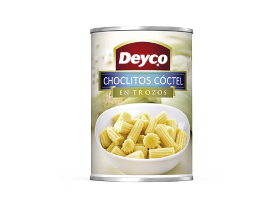  CHOCLO COCKTAIL TROZO 425 GR DEYCO 