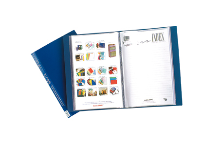  CARPETA C/FUNDA OFICIO AZUL DATA ZONE 60 FUNDAS 