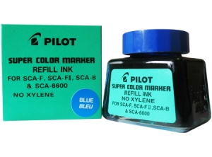  TINTA MARCADOR PERMAN.30CC PILOT AZUL SCA-RF-L 