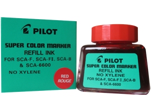  TINTA MARCADOR PERMAN.30CC PILOT ROJO SCA-RF-R 