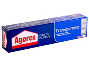  ADHESIVO CONTACTO  20 CC. AGOREX TRANSP.ESTUCHE. 