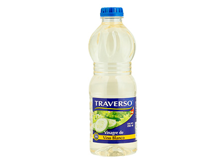  VINAGRE 250 ML TRAVERSO BLANCO 