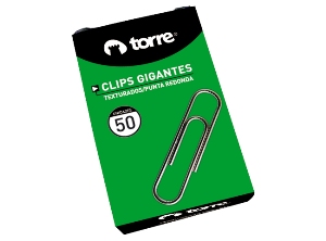  CLIPS METALICO PTA REDONDA N.50 X 50 UN TORRE 