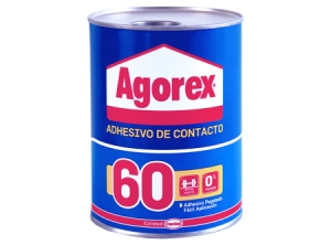  ADHESIVO CONTACTO 1 LT. AGOREX 60 TARRO. 