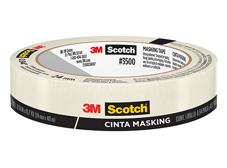  CINTA MASKING 24 X 40 MT. 3M 3500 