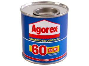  ADHESIVO CONTACTO 240 CC. (1/16) AGOREX 60 TARRO. 