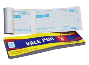  FORMULARIO VALE POR 100 HJ. RONEO 