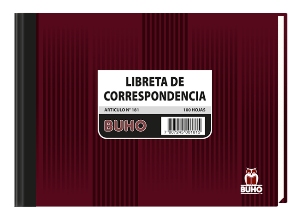  LIBRETA CORRESPONDENCIA 100 HJ.BUHO 181 