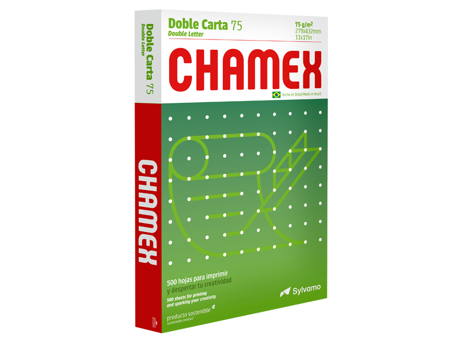  PAPEL FOTOC. DOBLE CARTA 75 GR CHAMEX. 