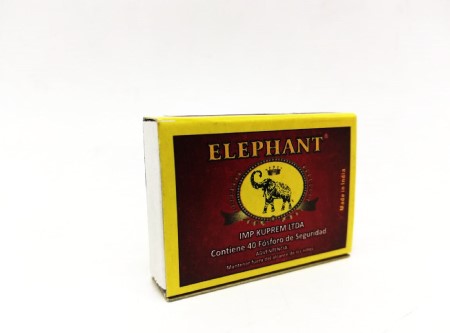  FOSFOROS ELEPHANT  10 PQ X 10 CAJITAS 