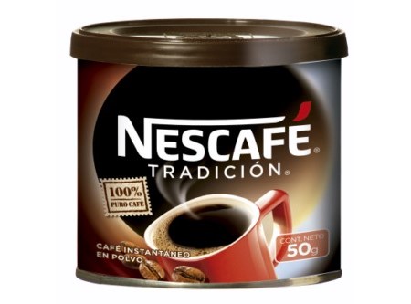  CAFE  50 GR TRADICION NESCAFE TARRO POLVO 