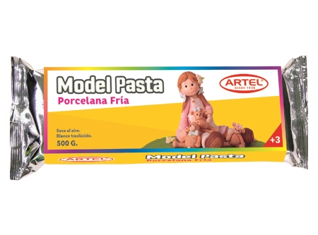  MODELPASTA CERAMICA EN FRIO 1/2 KG ARTEL 