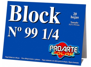  BLOCK DIBUJO  99 1/4 20 HJ PROARTE 