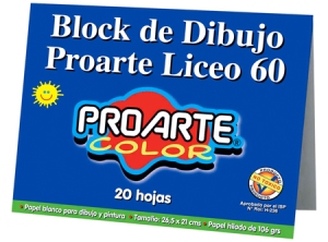  BLOCK DIBUJO LICEO 20 HJ PROARTE 