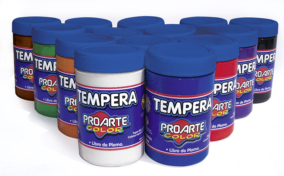  TEMPERA 120 GR.AMARILLO ORO PROARTE 