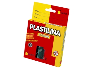  PLASTICINA  6 COLORES ROSS 