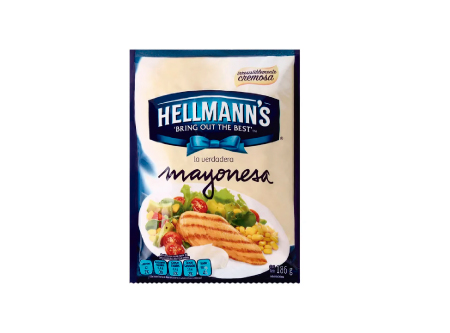  MAYONESA 186 GR SACHET X 12 UN HELLMANNS 