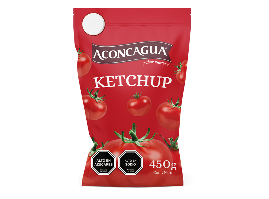  KETCHUP 450 GR ACONCAGUA DOYPACK 