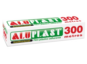  FILM PLASTICO ALIMENTO 30 CM X  300 MT ALUSA. 