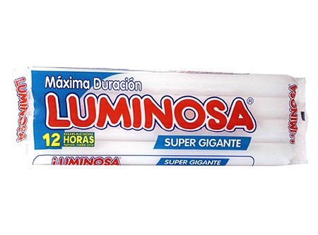  VELA 290 GR PQ X 4 UN LUMINOSA SUPER GIGANTE 