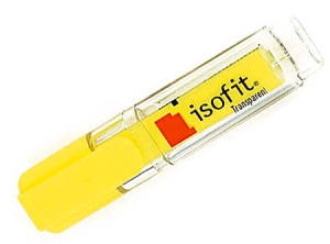  DESTACADOR AMARILLO ISOFIT TRANSPARENTE 