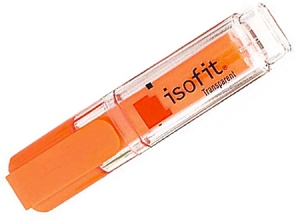  DESTACADOR NARANJA ISOFIT TRANSPARENTE 