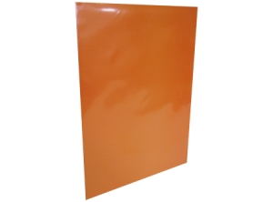  CARPETA PLASTIFICADA NARANJA REV/BLAN GEOPEN 