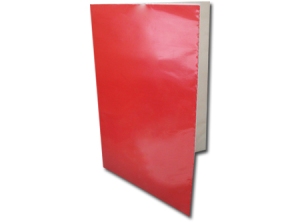  CARPETA PLASTIFICADA ROJA REV/BLAN GEOPEN 