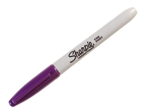  MARCADOR MULTIUSO LILA SHARPIE 