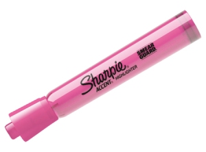  DESTACADOR ROSADO SHARPIE C/REDONDO 