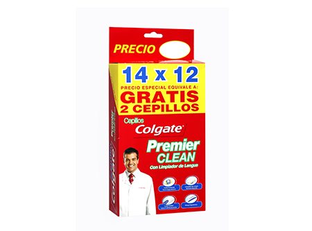  CEPILLO DENTAL COLGATE DP 12 LLEVE 14 PREMIER 