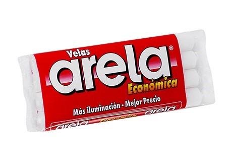  VELA 156 GR PQ X 4 UN ARELA ECONOMICA 