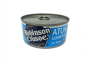  ATUN LOMO AGUA   140 GR ROBINSON CRUSOE 