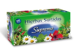  TE HIERBAS DP X 100 UN SUPREMO SURTIDAS 