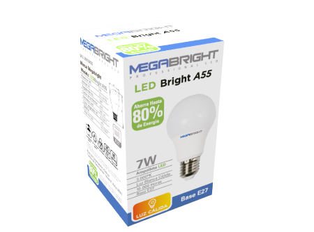  AMPOLLETA LED 9.5W  E27 L.CALIDA MEGABRIGHT 