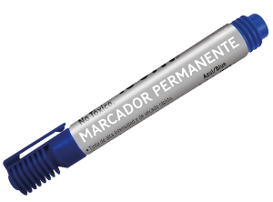  MARCADOR PERMAN.AZUL P.REDON. ISOFIT 