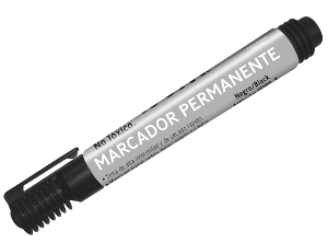  MARCADOR PERMAN.NEGRO P.REDON. ISOFIT 