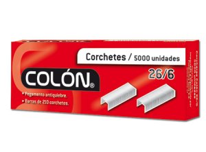  CORCHETES  26/ 6 DE 5000 COLON 