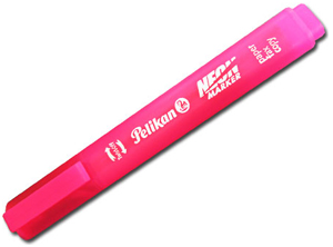  DESTACADOR PELIKAN NEON ROSADO 