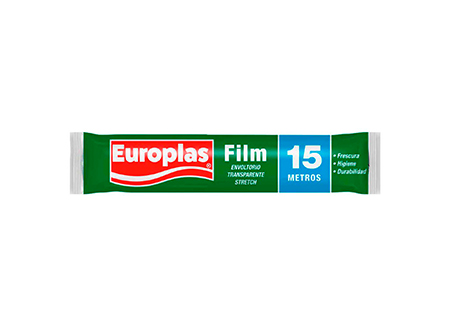 FILM PLASTICO ALIMENTO 30 CM X  15  MT EUROPLAS 