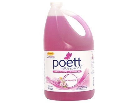  LIMPIADOR PISO   4 LT POETT PRIMAVERA 