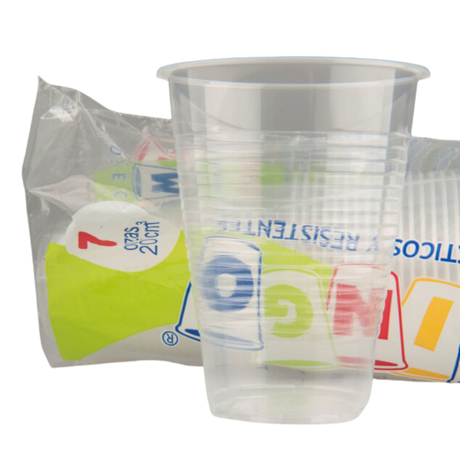  VASO TRANSP. 200ML 7 ONZ TUC  PQ X 50 UN. 