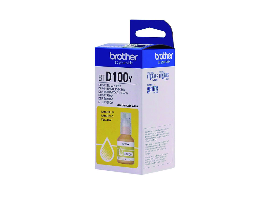  BOTELLA BROTHER BTD-100Y DCP-T530/T730DW 5000PG 