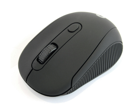  MOUSE FIDDLER USB INALAMBRICO NEGRO + PILAS 