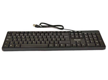  TECLADO TECMASTER USB NEGRO ESPAOL TM-100513 